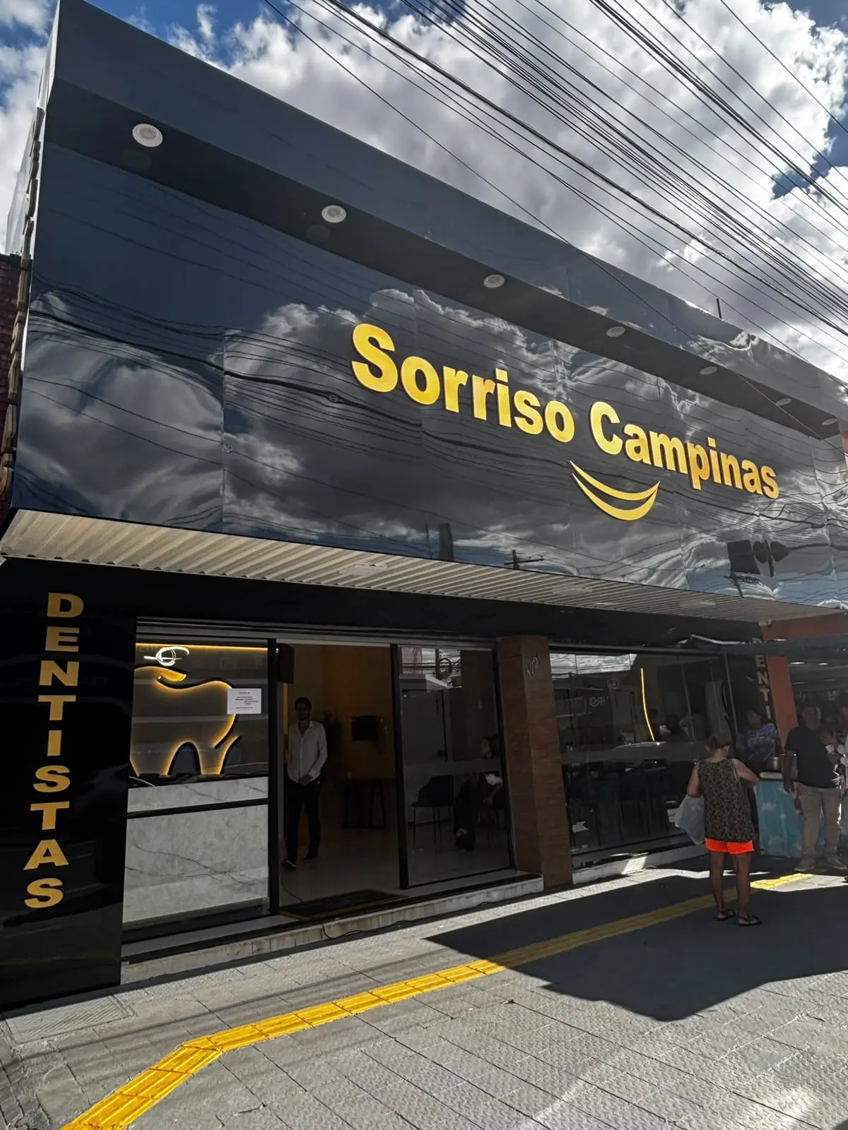Fachada da Clínica Sorriso Campinas